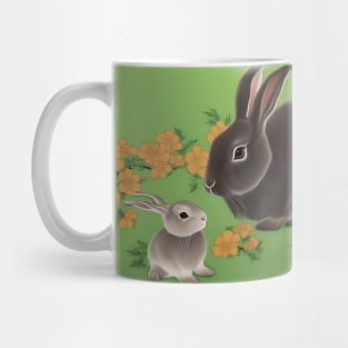 Rabbit and Kit Mug